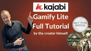 How to add Badges to Your Kajabi Courses: the Gamify Lite Tutorial