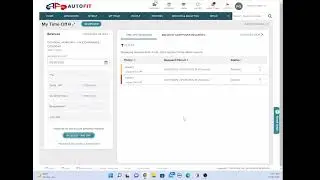 Employee Guide: AutoFit ADP Self-Service Time Request Video