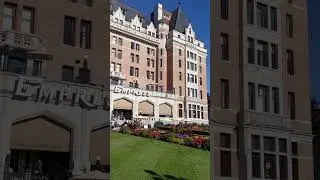 Fairmont Empress Hotel #victoria #britishcolumbia #canada #shorts  @passporttooutdoors