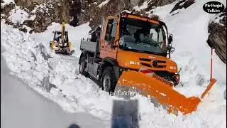 Border Roads Org (BRO) to restore historic Mughal Road for the first time during peak winter season.