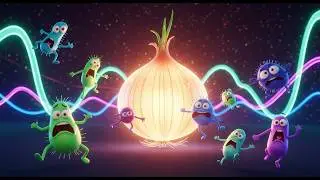 **Onion the Germ Fighter 🧅🛡️ | Healthy Veggie Song for Kids | Melooza Kids**