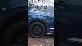 2021 Q7 on 22 inch wheels #automobile #car #audi #rsq8