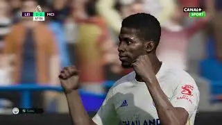 Manchester City vs Leicester City | EPL | eFootball PES 2021 | Realism Mod | Manual | No HUD