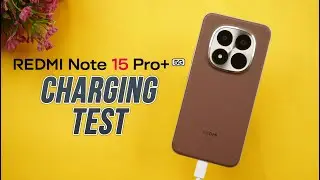 Redmi Note 15 Pro+ Charging Test ⚡️ 100W HyperCharger 🔋
