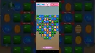 Candy Crush || Crazy Level 4016 || Blue & Green Orange Candies