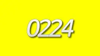 5 minute 01 second timer Argentum Sans SemiCondensed Italic on yellow background