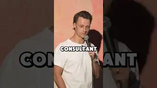 Consultants Can&rsquo;t Describe Their Job #crowdwork #consultant #funny #standupcomedy #corporate
