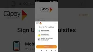 Qpay App এ Account Opening.