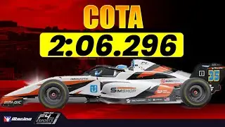 Руководство по трассе COTA в iRacing F4 - 2:06.296