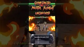 Mortal Kombat Unchained | KITANA VS NOOB SMOKE | PSP