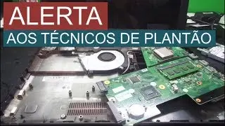 Alerta aos T&eacute;cnicos - Asus X451C - N&atilde;o d&ecirc; or&ccedil;amento antes de assistir a este video