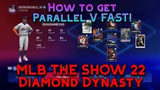 Quickest way to get Parallel five in MLB the Show 22! How to get PXP fast!