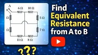 Find equivalent resistance of given circuit 