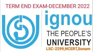 IGNOU EXAM DECEMBER 2022, Important Guidlines