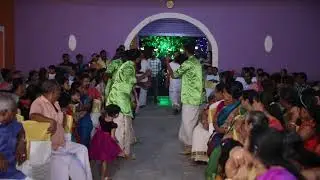 Knanaya wedding(chanthum charthu) groom entry