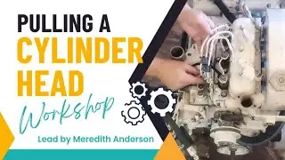 Pulling a Cylinder Head on a Universal M25 with #madamediesel