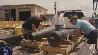 Alamo Cannon Restoration at Texas A&M