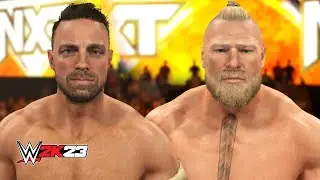 WWE 2K23 - LA Knight Vs Brock Lesnar FULL GAMEPLAY (PS5)