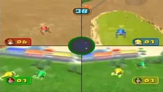 Mario Party 7 - Princess Daisy in Helipopper