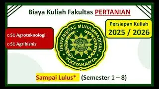 Biaya Kuliah UMY Fakultas pertania
