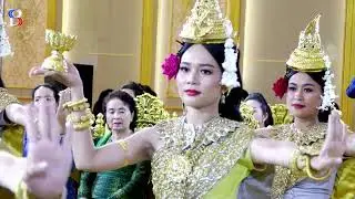 របាំជូនពរ ពិតជាស្រស់ស្អាតខ្លាំងណាស់ ❤️សុគន្ធដារ័ត្ន និង កែវ សុលាភ Khmer wedding 2022 #06