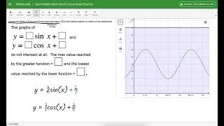 Open Middle Exercise Created in Graspable Math
