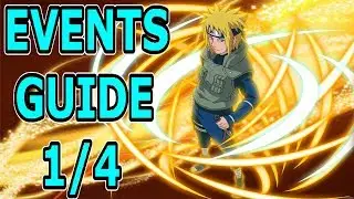 LEVEL CAP INCREASE!! - EVENTS GUIDE 1/4 | NARUTO ONLINE GUIDE