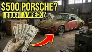 I Bought a Rusted $500 Porsche 911. You Won't Believe the Transformation #restoration #porsche911