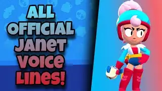 Реплики Джанет | Brawl Stars