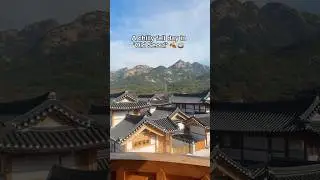 Traditional Korean &lsquo;Hanok&rsquo; Village & Cafe in Seoul 🇰🇷 Eunpyeong, Korea #korea #minivlog #seoul