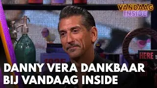 Danny Vera dankbaar bij Vandaag Inside: 'De oorsprong van mijn carrière ligt hier' | VANDAAG INSIDE