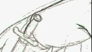 Intervalando animaçao de Milt Kahl Peter Pan