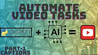 text to Animation using ai and python manin, automatic subtitle generator using python