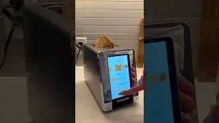 *ASMR* SMART TOASTER! #asmr #kitchen #satisfying #unboxing #toaster #tech #home
