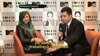 Demi Lovato - ( Interview in Brazil ) - CQC - 15/10/2013 HD