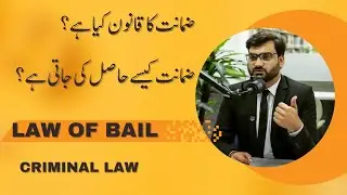 Law of Bail in Pakistan-2024 | Types of Bail | Relevant Courts | Criminal Law