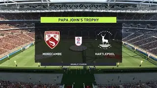 Morecambe vs Hartlepool United (20/09/2022) EFL Trophy FIFA 22