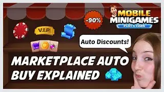 Marketplace Auto Buy in Mobile MiniGames - Get Discounts & Merchant Items