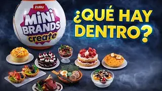 ¡Increíble Unboxing de Mini Brands Create! | ¡Sorpresas Miniatura! 🛍️