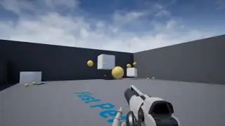 Messing around with the First Person Shooter Template Unreal Engine