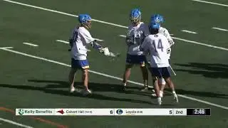 Goal Jack Gunning 2024 Loyola Blakefield vs Calvert Hall