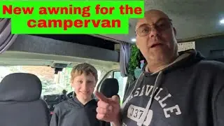 Upgrading The Campervan With A Brand New Awning!