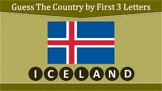 Guess The Country by First 3 letters | NY Quiz Channel