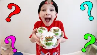 Father & Son TOY BOX ANIMAL SURPRISE! / Pocket Zoo