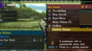 monster hunter xx how to get emperor hopper