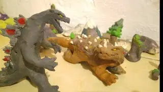 ! GODZILLA VS ANGUIRUS! EPIC BATTEL PART 1