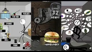 Stickman Jailbreak 1 , 2 & 3 | Best Stickman Jailbreak Story | Android Gameplay