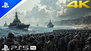 (4K) PFC Ronald Red Daniels 1944 ULTRA GRAPHİCS Realistic immersive 60 FPS Gameplay PS5pro