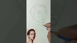 Advanced portrait drawing techniques #art #tutorial #artwork #sketch #viral #shorts #reels #artdaily