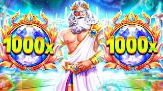 ПОТНАЯ СЕССИЯ НА 4 000 000Р И МАКС ВИН В ОЛИМПУС! gates of olympus 1000  заносынедели!